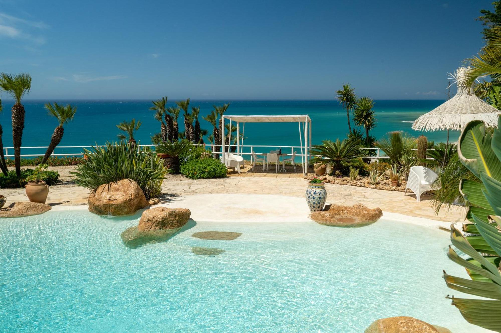 Casa Vacanze Verdemare Con Piscina Рибера Экстерьер фото